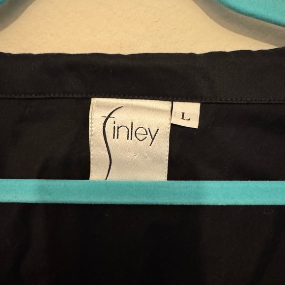 Black Ruffled Top - Picture 2 of 4